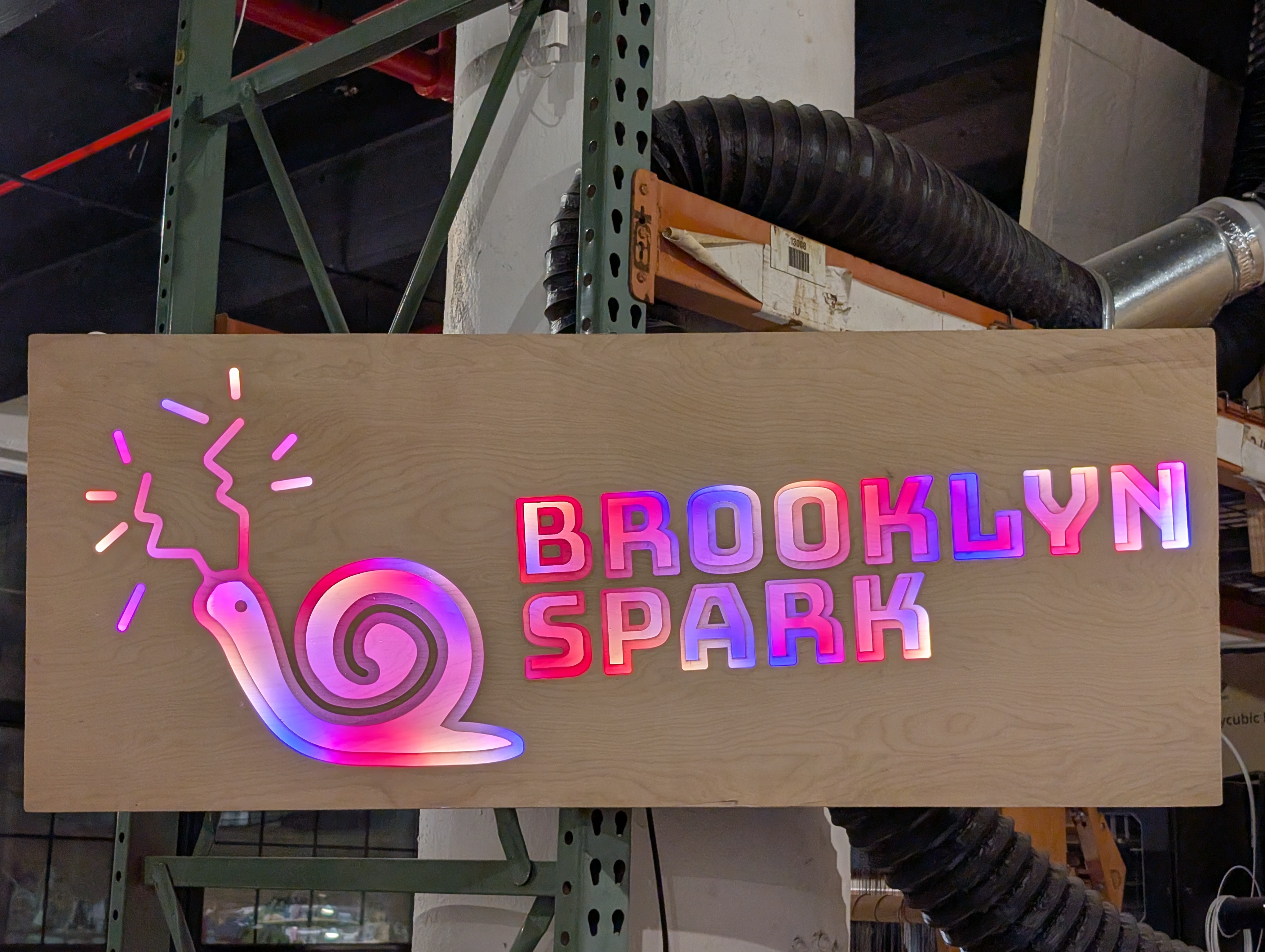 Brooklyn Spark Sign
